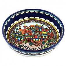 Jerusalem Bowl Armenian Ceramic 18 cm